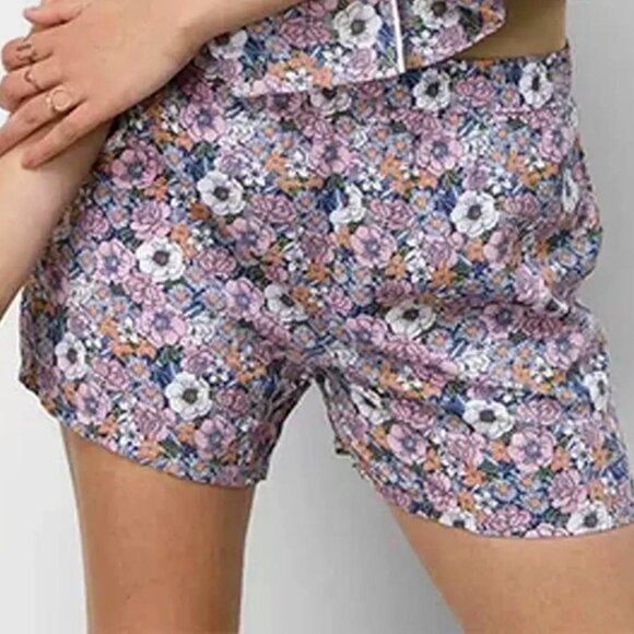 NWT Vans Retro Floral Woven Shorts, S - Picture 1 of 10